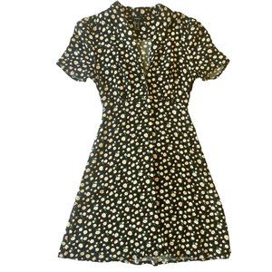 NWOT 90s Inspired Forever 21 Flower Dress Women's Size S N